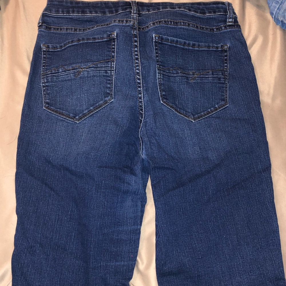 denim Bermuda shorts